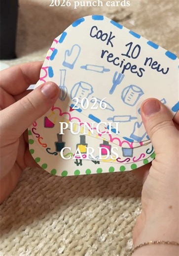 Creative Uses for 2026 Punch Cards in New Year Crafts