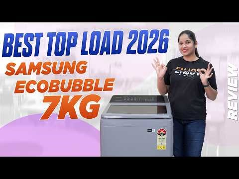 Samsung Ecobubble Top Load Review | Best Top Load Washing Machine in 2026?