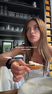 I find it so hard to not zone out 🤣 | me because i cant focus in a conversation