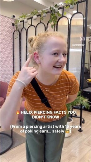 Thinking of getting a Helix Piercing?Here are the must-know facts from experienced piercing artist