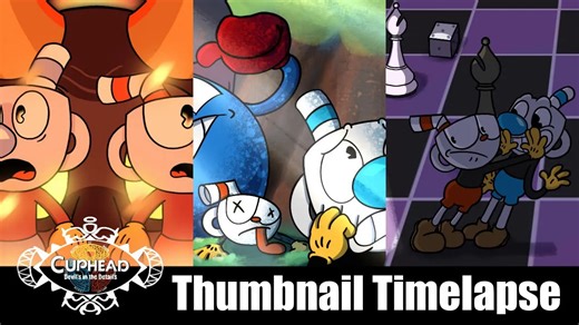 〖转载〗《Cuphead： Devil's in the Details》_部分封面绘制过程-EP1