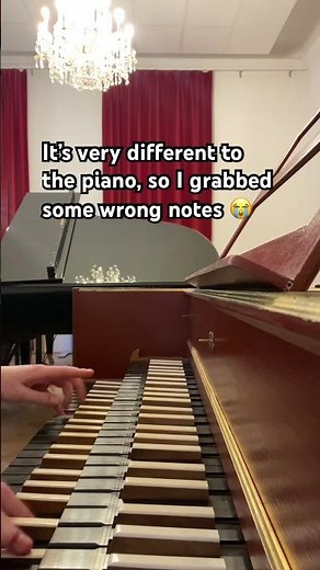 Trying the cembalo 👀 #piano #history #music #cembalo #scarlatti