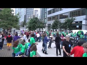 square dance flash mob seattle