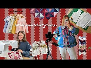 how I became a sewing pattern designer + content creator 🧵✂️📹 storytime + small biz tips !!