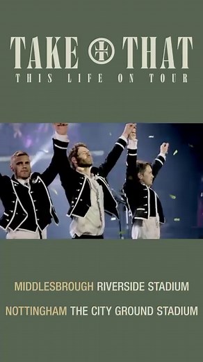 68K views · 3.1K reactions | Just under one month to go until This Life On Tour hits the road! We can't wait  The last remaining tickets are selling fast - link in bio! | Take That | Facebook