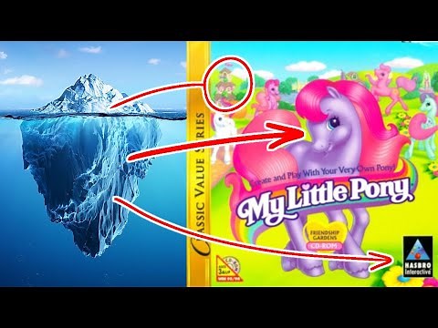 The my little pony G2 iceberg EXPLAINED
