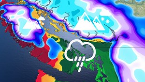 Copious mountain snows and heavy rain hit B.C. into this weekend - The Weather Network