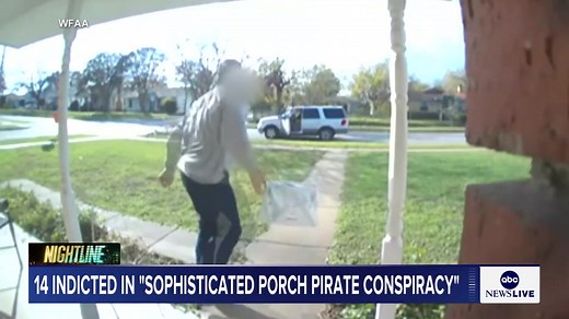 Porch Pirates Arrested in Holiday Theft Conspiracy
