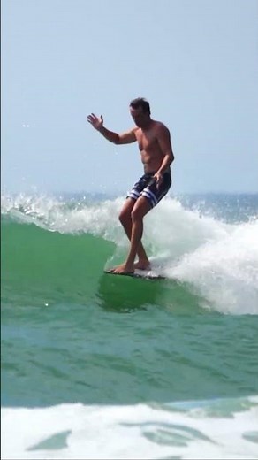Day 2 Longboarding Diggers Beach - Daniel. #longboardsurf #surf