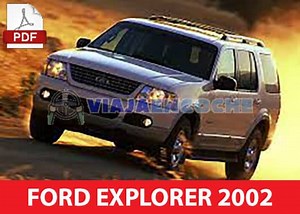 ▷ Ford Explorer de 2002. Manual PDF en español