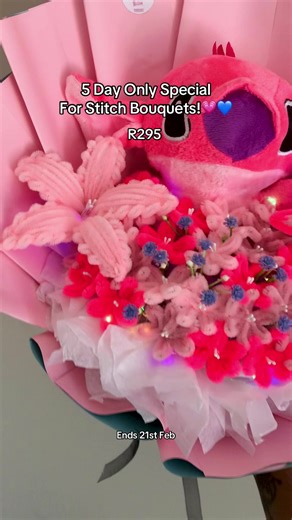 5-Day Special on Stitch Bouquets in Durban