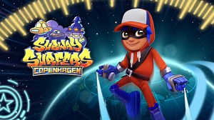 70K views · 901 reactions | The Subway Surfers World Tour celebrates a decade in EPIC Copenhagen!  Suit up and become a hero with the newly equipped Super Runner Jake.  #SubwaySurfers10Years coming to a device near you on May 16th.  | Subway Surfers | Facebook