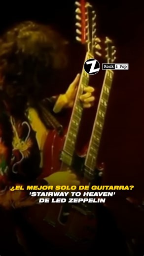 ¿El mejor solo de guitarra de la historia? 🎸🎶 Disfruta de 'Stairway To Heaven' de Led Zeppelin. #ZRockAndPop #StairwayToHeaven #LedZeppelin | Z Rock & Pop