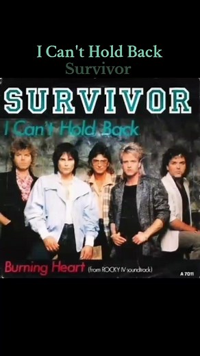 I Can't Hold Back - Survivor #80s #rock #ballad #classic #music #foryou #foryourpage #fyp