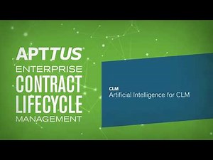 Apttus Contract Management | Using Applied AI in Contract Management
