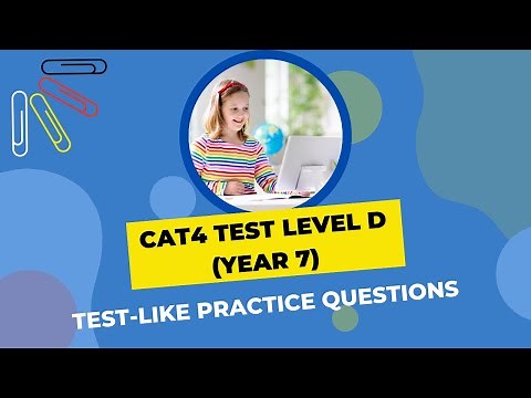 Ace Your CAT4 Level D [Year 7]: See the Format & Try These 8 Sample Questions
