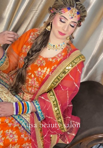 Makeup by aqsa beauty salon #foryou #foryoupage #foryou #fypage #fypシ #viralvideo #trending #hairstyle #hairstyle #trending #viralvideo #bridalmakeup #viralvideo #glitter #kashees