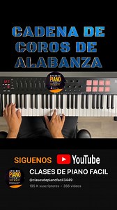 Cadena de coros de alabanza para tocar en tu iglesia 😱🎹🎵✅ SÍGUENOS TAMBIEN EN YOUTUBE 👇👇👇👇 https://www.youtube.com/@clasesdepianofacil3449 Instagram 👇⬇️ https://www.instagram.com/clases_de_piano_facil_?igsh=MXduYXo5NmFkcTg4Nw==&utm_source=qr Tiktok 👇⬇️ https://www.tiktok.com/@clases.de.piano.f?_t=ZP-8wLjvb7YCQZ&_r=1 Si quieres aprender con mi curso aprende piano con José Realpe mira este link 👇🏻👇🏻👇🏻 👉🏼 CURSO DE PIANO: https://go.hotmart.com/W91973883G . SI TE GUSTO LA CLASE: ✅ D