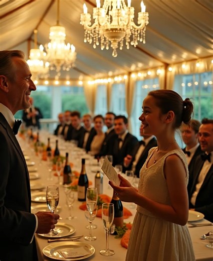 10 éves lányom egy pohár narancslével a kezében mesélte el büszkén a szilveszteri partin, hogy ötöst kapott matekból. A dúsgazdag bátyám, Tarjányi Balázs, csak felnevetett. „A jegyek a csóróknak fontosak” – vágta oda, miközben az aranymandzsettás keze a pezsgőspoharat lóbálta. Emma visszasúgta: „De a fiad, Bence kettest kapott.” Egy pillanat alatt megpofozta – erősen. A szoba megfagyott. Mindenki más lesütötte a szemét. Az arca azonnal bevörösödött, a lelke is. Azt hitte, csendben maradok. Azt h