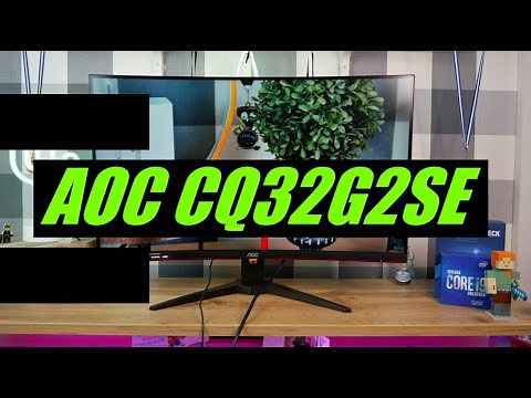 AOC CQ32G2SE | Preis/Leistungs Sieger? | Review 4K