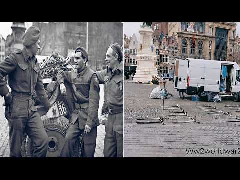 Stunning WW2 Then & Now: 1944 vs 2024 - You Won't Believe the Changes!