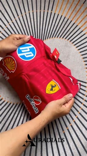 43 reactions |  Ferrari F1 Team Polo – Official Style, Race Ready! https://auradials.com/z591 Step into the fast lane with this premium Ferrari team polo by PUMA. Featuring iconic sponsors and the legendary Prancing Horse crest – this is not just a shirt, it's a statement. ✅ Soft, breathable fabric ✅ Sharp, premium embroidery ✅ Perfect for F1 fans, collectors & everyday flex ️ Wear the passion. Feel the speed. Get yours now before it sells out! ✨ | Auradials | Facebook