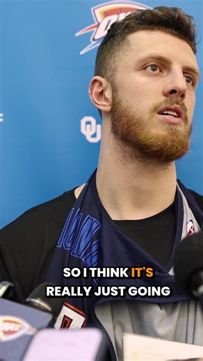 6.6K views · 32 reactions | ️ Isaiah Hartenstein on playoff mindset: “Emotionally, it’s gonna be a roller coaster … we're ready for that. “Blind out the machine, blind out the media.” | KWTV - NEWS 9 | Facebook