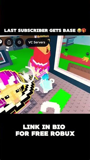 Last sub gets base 😂🎁 #roblox #brainrot