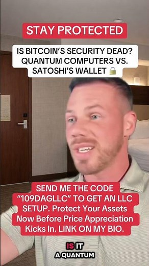 IS BITCOIN’S SECURITY DEAD? QUANTUM COMPUTERS VS. SATOSHI’S WALLET 🔒