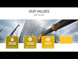 Construction PowerPoint Presentation Template
