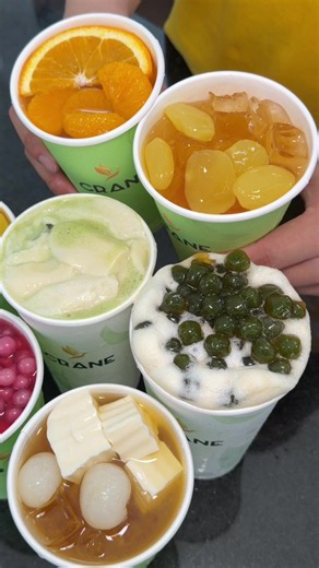 Đồng giá 15k toàn bộ menu Crane Tea tại Đà Nẵng