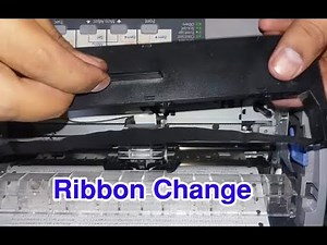 Epson LQ 310 Printer Ribbon change ( printer does not print )