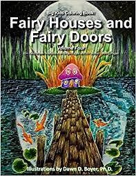 25 shares | Big Kids Coloring Book: Fairy Houses and Fairy Doors...