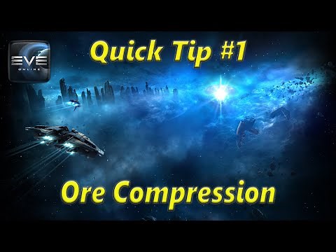 Eve Online - Intro to Newbro Quick Tips - #1 Where and how to Compress your ore!