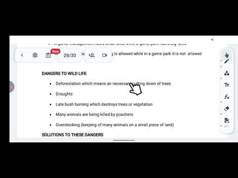 ECZ Geography Dangers to wildlife in Zambia