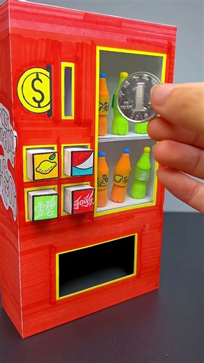 DIY Manual Beverage Vending Machine#DIY #Crafts #Handmade