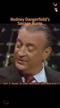 Rodney Dangerfield has everyone cracking up 🤣 #comedian #funny #classictv #rodneydangerfield