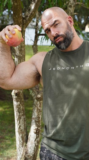 Nicholas Pulos on Instagram: "My big mango tree grew a total of 3! mangos this season😅 2 of them taken by bunny rabbits😭 Here is the lone survivor🥭 Lahaina and Minnie approved!"