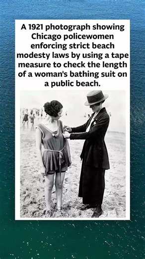 The 1921 Swimsuit Police of Chicago 📏