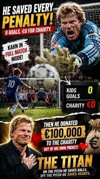 He Stopped Every Penalty… But Why? 🧤🤯 #germany #oliverkahn #football