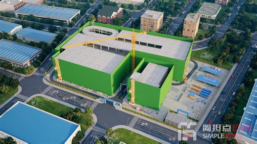 颠覆传统！AI一键生成全流程BIM动画