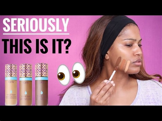 NEW Tarte Shape Tape Foundation Review & Demo Is it Inclusive