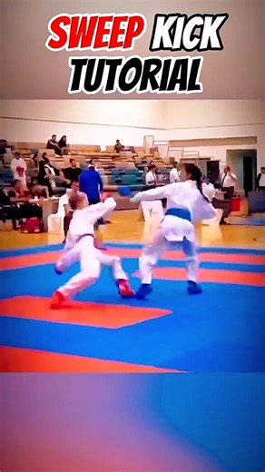 Powerful Sweeper Kick Tutorial ✅#shorts #viral #karate #fighter #kungfu #rohitsthetics #ytshorts #yt