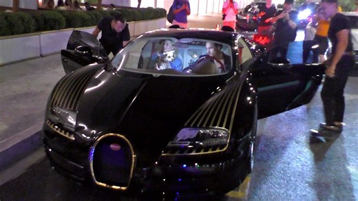 Bugatti Hypercar Driving in Monaco