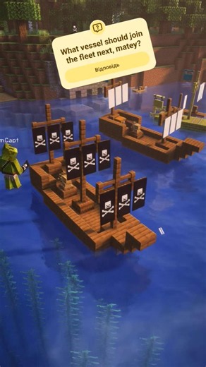 New Vessels for mates in #Minecraft but #CaptainWurm #minecraftbuilding