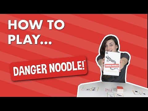 How to Play DANGER NOODLE! A Card Game about Avoiding Snakes and Other Dangerous Animals