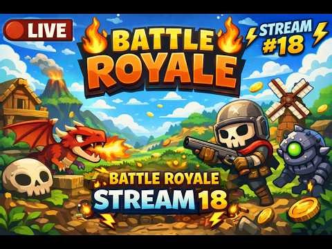 🔴LIVE EvoWorld.io | Battle Royale Madness 🔥 (Stream #18)🔴