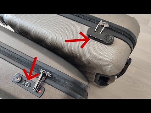 Forgot your suitcase combination? Here's how to open it easily (without damage!).