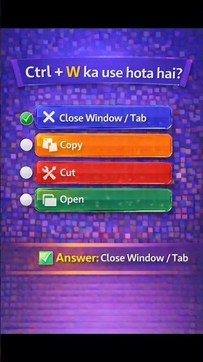 Ctrl + Shift + W Ka Use | All Tabs Close Shortcut | Browser Trick