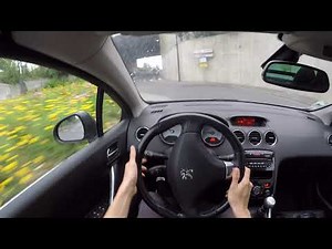 Peugeot 308 CC 2.0 HDi (2010) - POV Drive